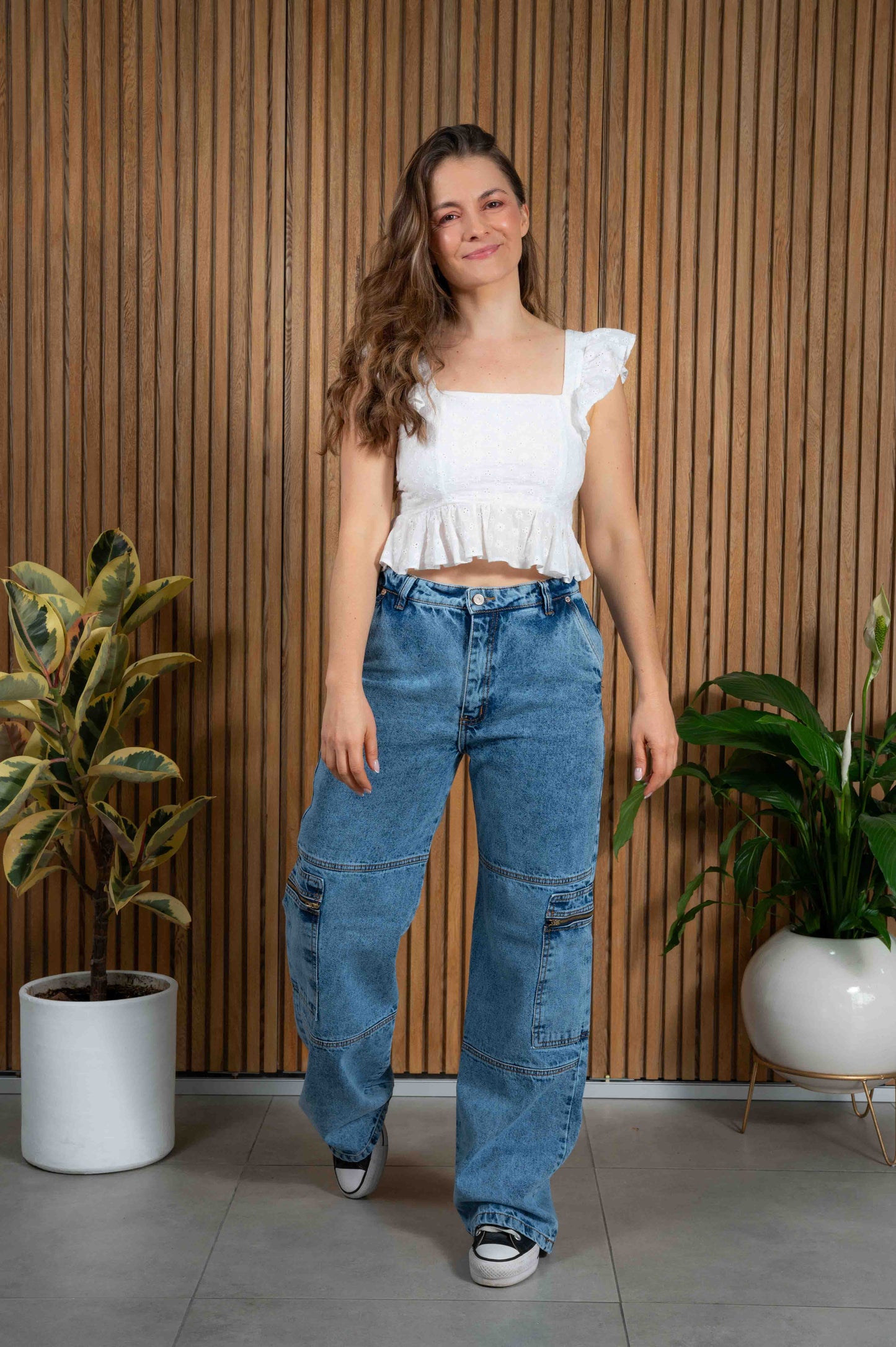 Pantalón de Jean mujer Ref 100 Claro